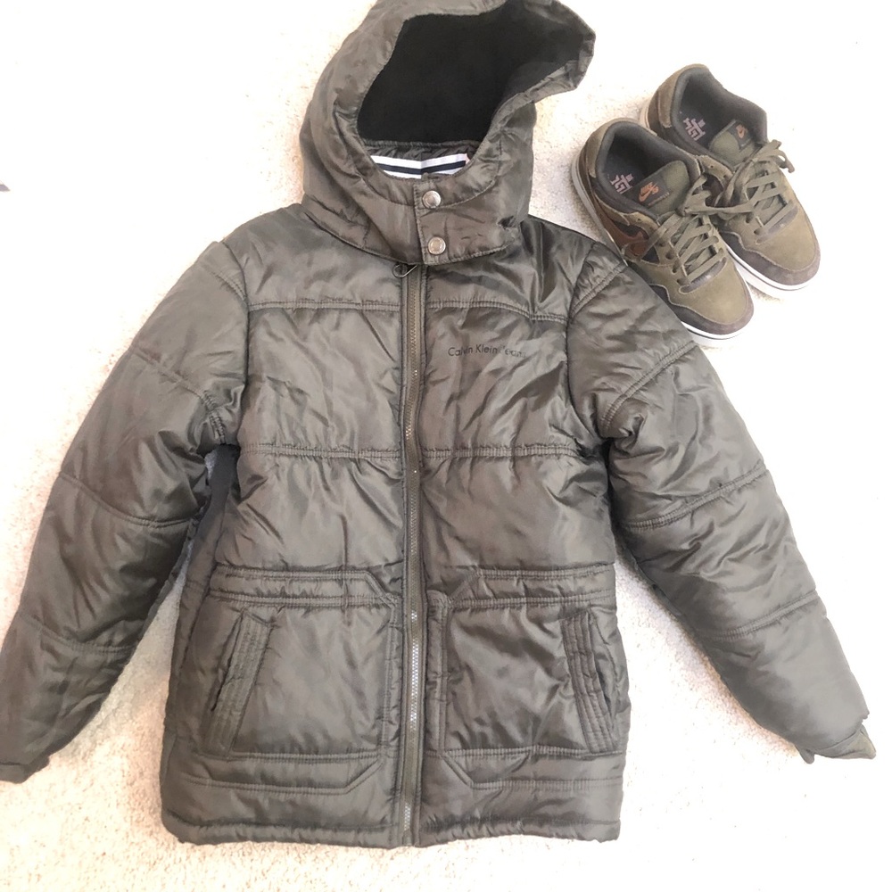 🌟⭐️⭐️⭐️HP Calvin Klein Nearly New Puffer Winter/Snow Coat